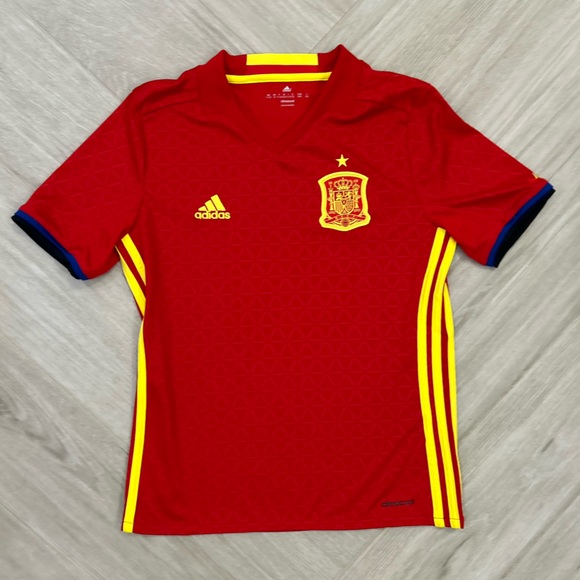 Adidas Spain Jersey Youth Medium - Picture 1 of 5
